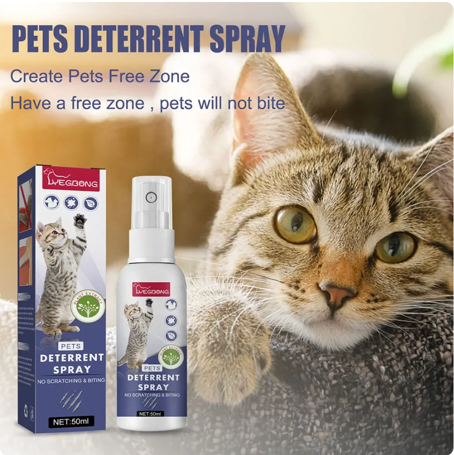 WagSpray™ - Cat & Dog Scratch/Chew Deterrent (Natural & Safe)