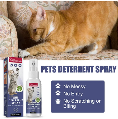 WagSpray™ - Cat & Dog Scratch/Chew Deterrent (Natural & Safe)