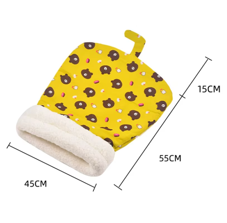 WagBed™ - Cat Sleeping Bag Cave Bed (Extra Soft)