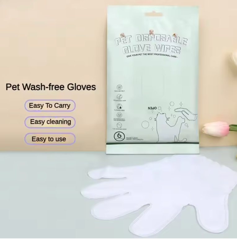 WagGlove™ - Toallitas desodorizantes naturales para mascotas sensibles