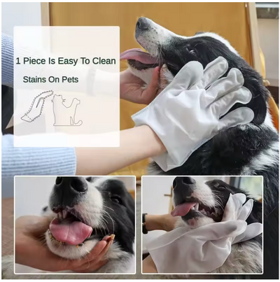 WagGlove™ - Natural Deodorizing Wipes for Sensitive Pets