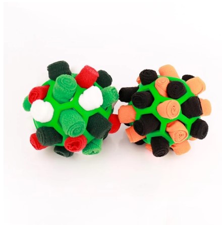 SnuffieBall™ - Dog Snuffle Feeding Ball (De-Stressing Interactive Puzzle)