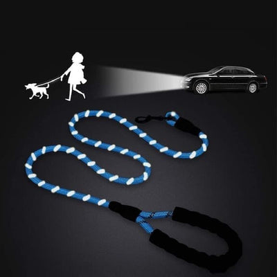 WagLeash™ - Reflective Rope Leash (All-Size Dogs)