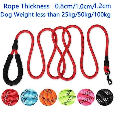 WagLeash™ - Reflective Rope Leash (All-Size Dogs)