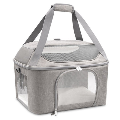 WagCarrier™ - Airline Approved Carrier for Small Dogs & Cats (Breathable)