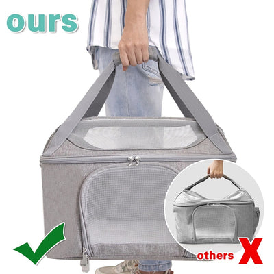 WagCarrier™ - Airline Approved Carrier for Small Dogs & Cats (Breathable)