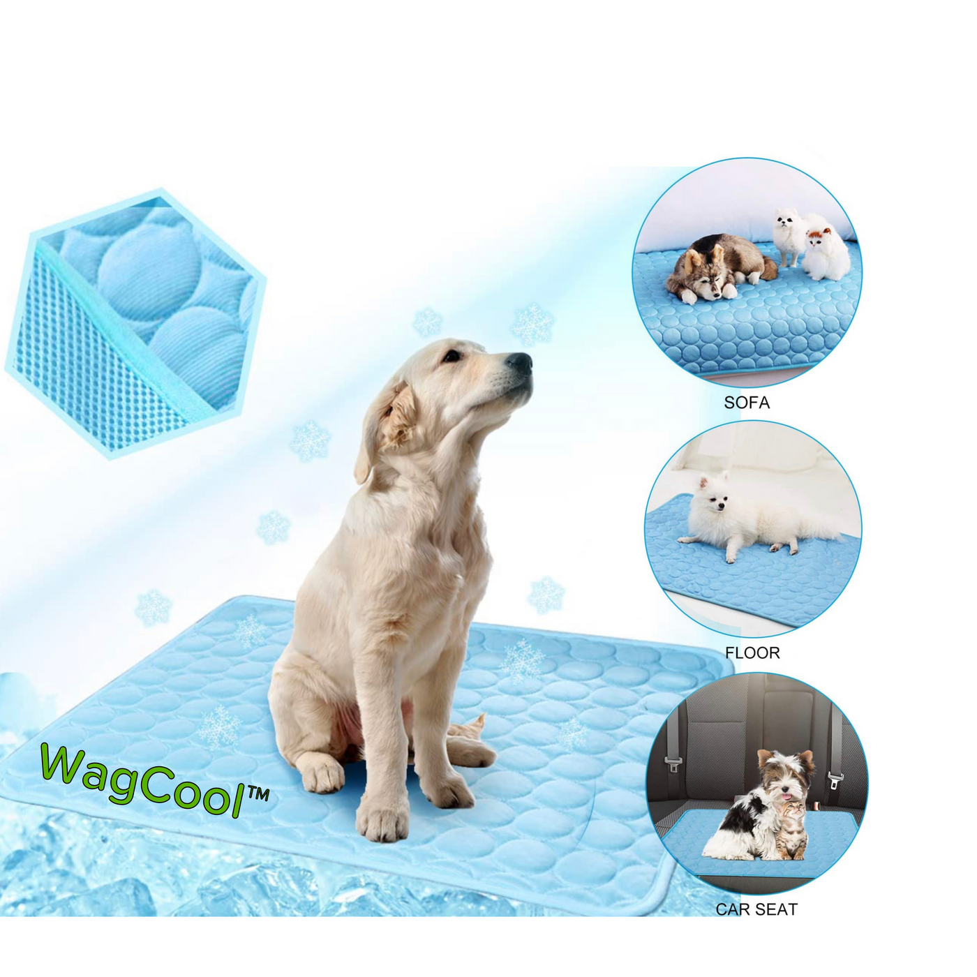 WagCool™ - Dog Cooling Mat (Original)