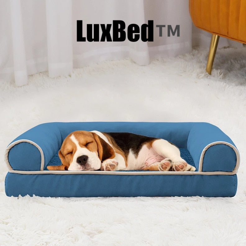 LuxBed™️ - Luxury Dog Sofa Bed (Orthopedic)