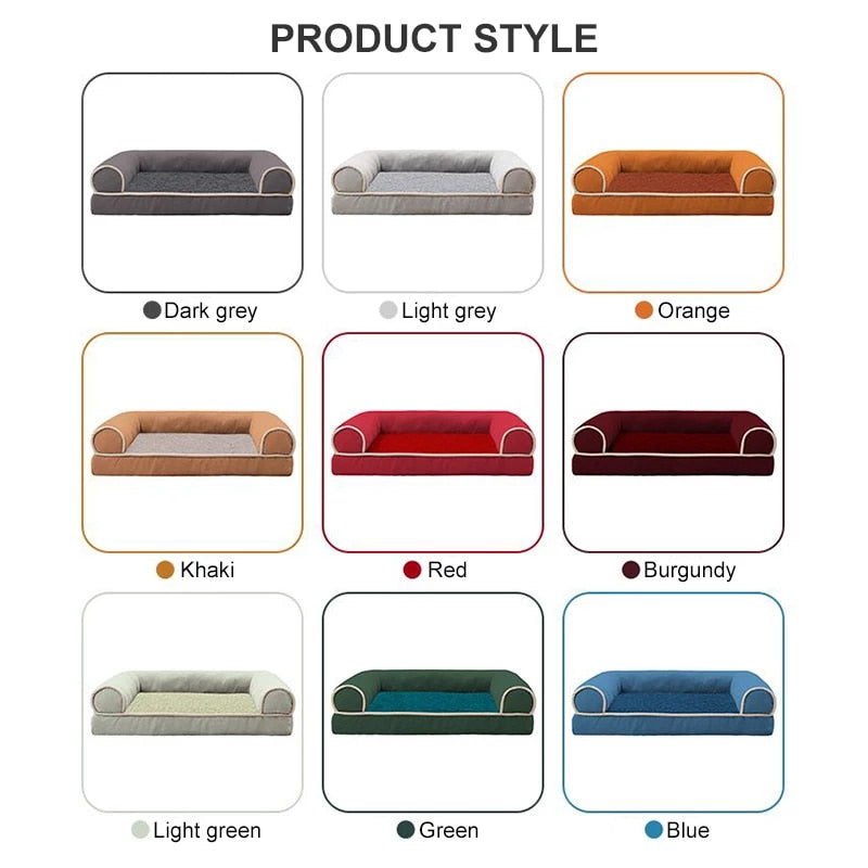 LuxBed™️ - Luxury Dog Sofa Bed (Orthopedic)