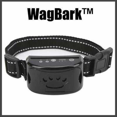 WagBark™ - Safe Anti-Bark Dog Training Vibration Collar (No Shock/Rechargeable/Waterproof)