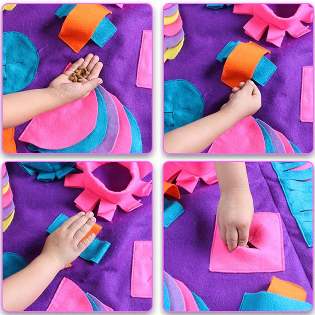 Snuffie™ - Dog Snuffle Feeding Mat (De-Stressing Interactive Puzzle)