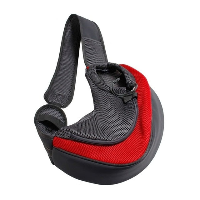 WagCrossBag™ - Dog/Cat Mesh Shoulder Pet Bag (Breathable)