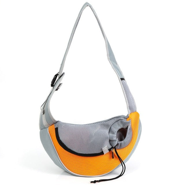 WagCrossBag™ - Dog/Cat Mesh Shoulder Pet Bag (Breathable)
