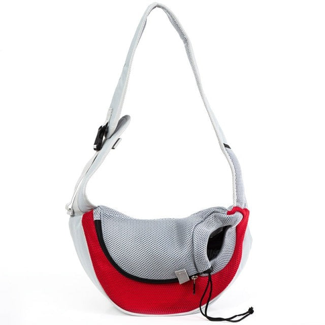 WagCrossBag™ - Dog/Cat Mesh Shoulder Pet Bag (Breathable)