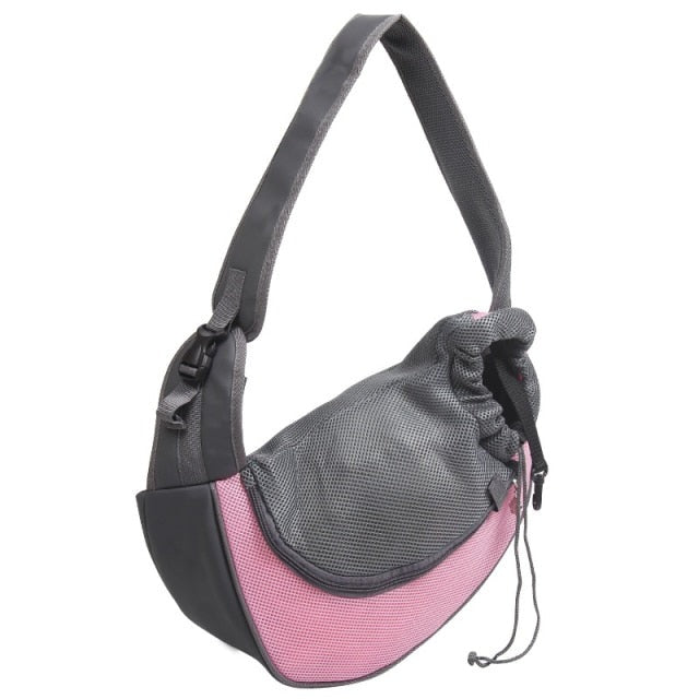 WagCrossBag™ - Dog/Cat Mesh Shoulder Pet Bag (Breathable)