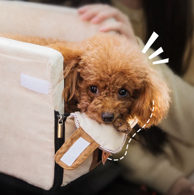 WagCarrier™ - Car Armrest Pet Bed