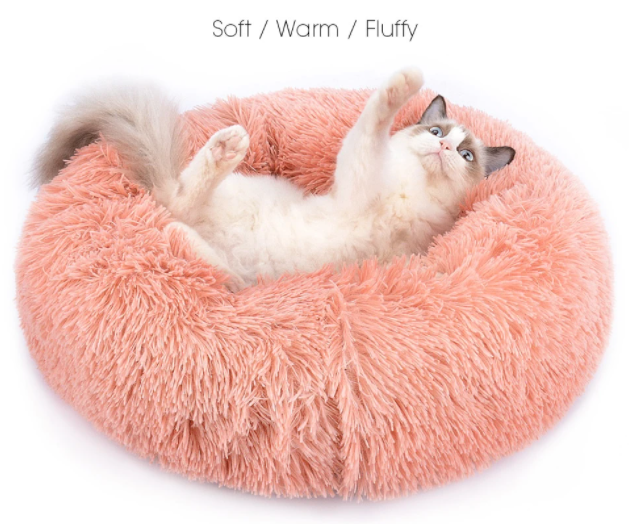 KitBed™ - Donut Orthopedic Cat Bed (Stress-Relief)