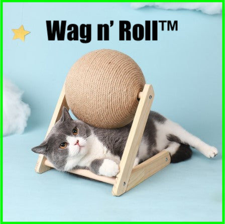 Wag n' Roll™ - Cat Scratching Ball (Original)