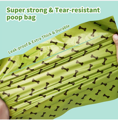 WagPoo™ - Biodegradable & Leak-Proof Dog Poop Bags Bulk* (Universal Fit)