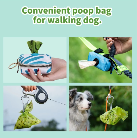 WagPoo™ - Biodegradable & Leak-Proof Dog Poop Bags Bulk* (Universal Fit)