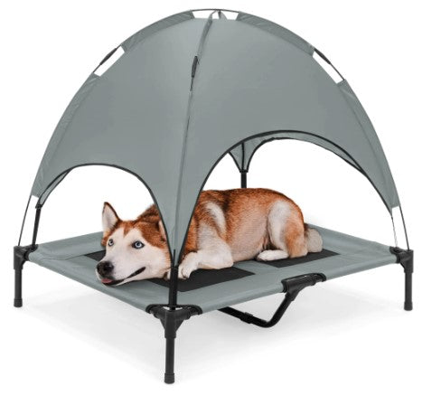 WagCot™ - Portable Elevated Bed for Dogs/Cats (Breathable)