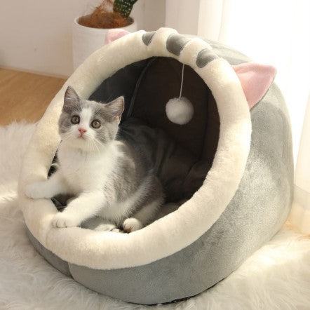 WagCave™ - Cat Cave Bed (Stress-Relief)