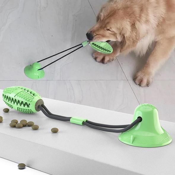 WagBrush™ - Dog Chew Toy Suction Cup Teeth Cleaner