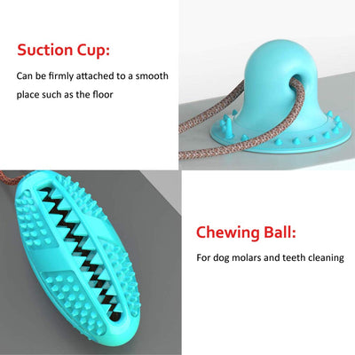 WagBrush™ - Dog Chew Toy Suction Cup Teeth Cleaner